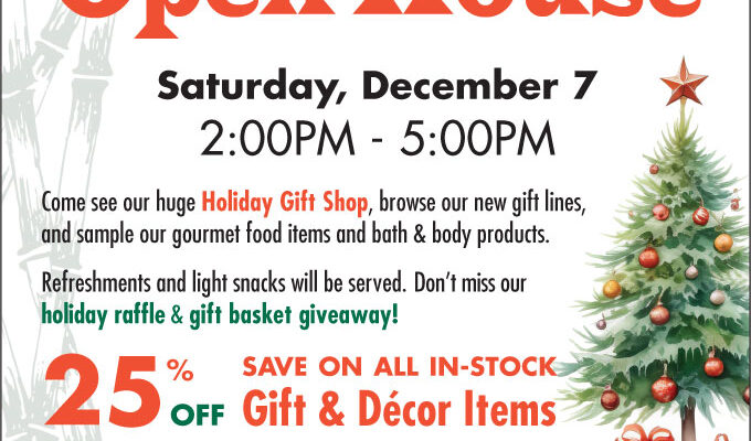 Holiday Gift Shop Open House